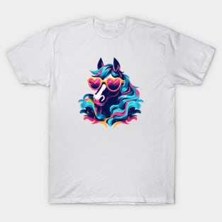 A fancy horse ready for the summer T-Shirt